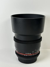 Rokinon 85mm T1.5 AS IF UMC CINE Lens Canon EF