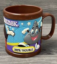 Hershey Park 3D Plastic Brown Vintage Coffee Tea Cup Mug