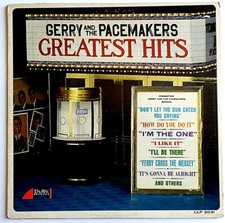 GERRY  THE PACEMAKERS - Greatest Hits -Vinyl LP 1st press 1965 Laurie LLP-2031