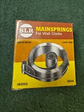 SLR - Main Spring for Antique Wall clocks ~ part #083002 ~ New NOS