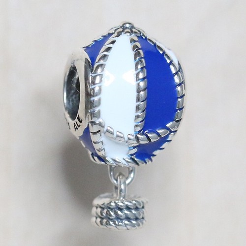 Neu Original Pandora Charm Up and Away Heißluftballon 791145ENMX mit Wildlederbeutel - Bild 1 von 10