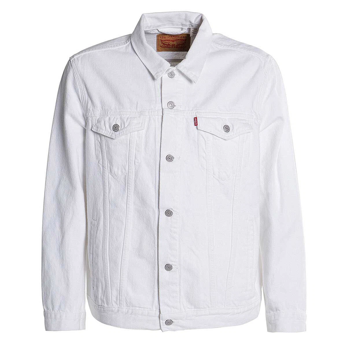 Levis men's trucker jacket - denim, steel hour - M