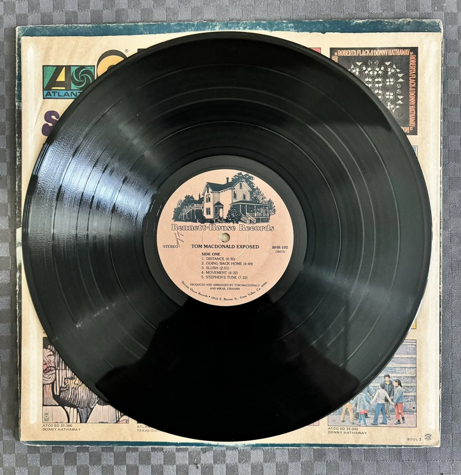 JAZZ ROCK LP Tom Macdonald Exposed Music To Activate 1981 - Image 3 of 4