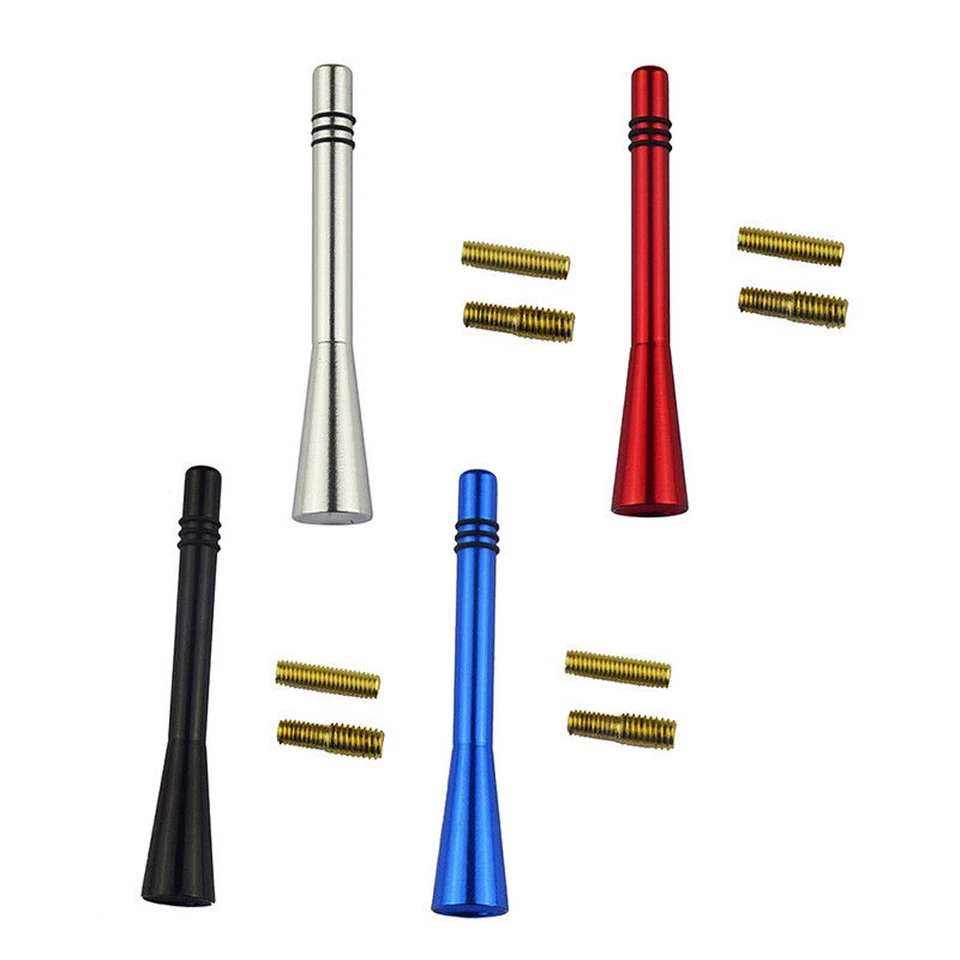 1x Universal Coche Corto Rechoncho Antena Aérea AM/FM Radio Mástil Accesorios Coche Foto 4 de 4