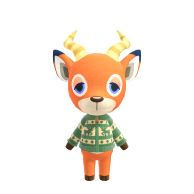 #167 Mini Amiibo Karte für Animal Crossing Beau / Martin Nintendo Switch