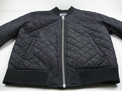 NWT Women's S Levi's Black Diamond Quilted Flight Bomber Jacket Puffer Full-Zip - Picture 9 of 20