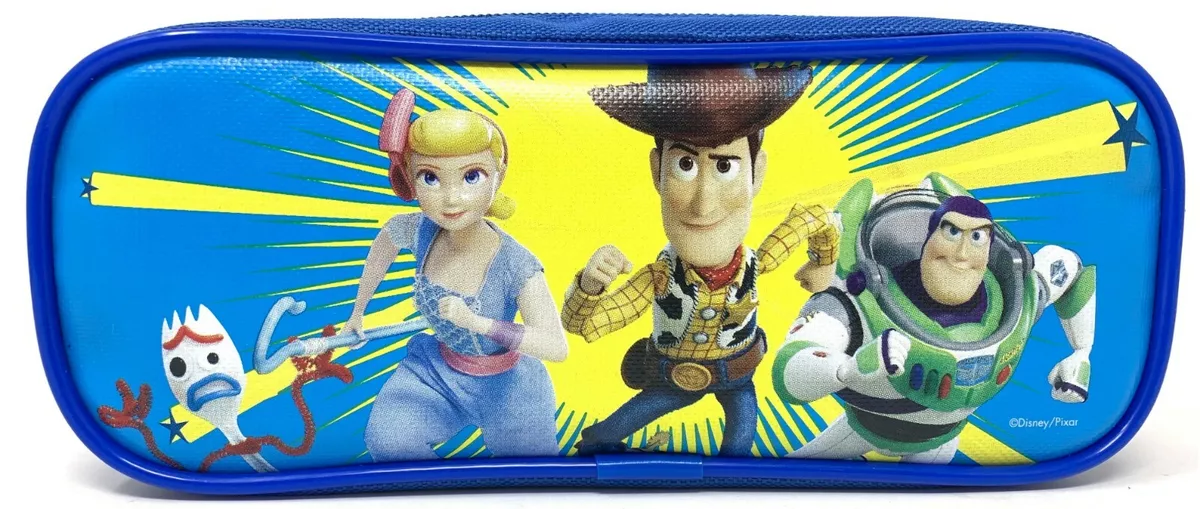 Disney Toy Story 4 Pencil Case Pouch Blue eBay
