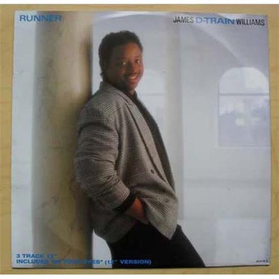 JAMES D-TRAIN WILLIAMS RUNNER 12'' 3 TRACKS WITH P/S 1988 UK