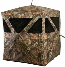 Ameristep 2 Person Caretaker Run & Gun Hub Style Ground Blind Mossy Oak Breakup