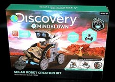 DISCOVERY Solar Robot Creation Kit. STEM Learning: Build 12 Unique Bots NEW