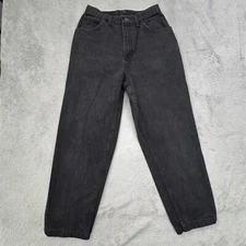 Vintage Gintano Jeans Women's Black Actual Size 26in x 26in Relaxed Y2K