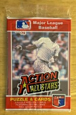 1984 Donruss Action All Stars Pack Ken Griffey, Sr. Yankees Robin Yount Brewers