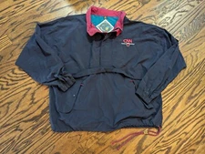 Vintage 90s CNN Promo JACKET (Large) Gear For Sports Cable News Network Politics
