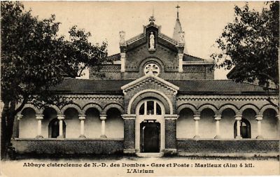 CPA AK Abbaye Cistercienne de N D. des Dombes MARLIEUX 4km L'Atrium (485411)