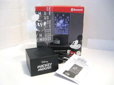Disney Mickey Mouse LED Wireless Speaker Bluetooth NIB