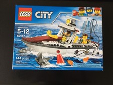 lego city fishing boat 60147 creative play toy