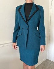 THIERRY MUGLER VINTAGE Knee-Length Skirt Set Suit FR40
