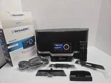 SiriusXM Onyx Plus with Home Kit with BB2 Speaker Docking Station Tested Clean