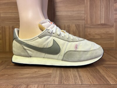 RARE🔥 Size 12 - Nike Waffle Trainer 2 SE Sail Light Bone
