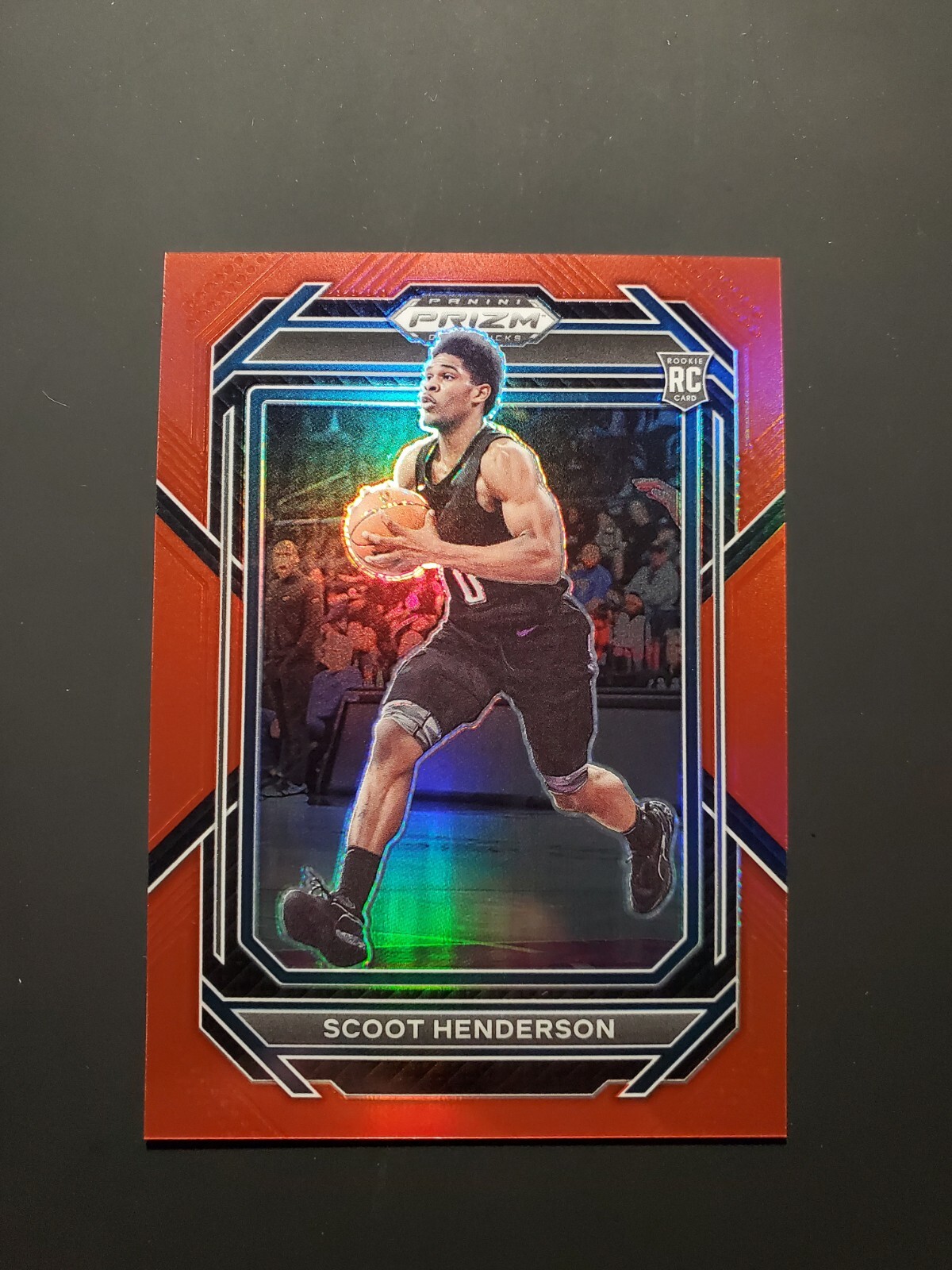 2023-24 Panini Prizm Draft Picks Scoot Henderson RED RC #/299 Portland