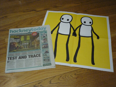 UK限定 STIK Hackney Today ポスター