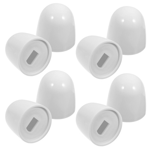 8 Pcs Bolt Cap Accessory Bowl Toilet Screw Covers Decorative Decoration