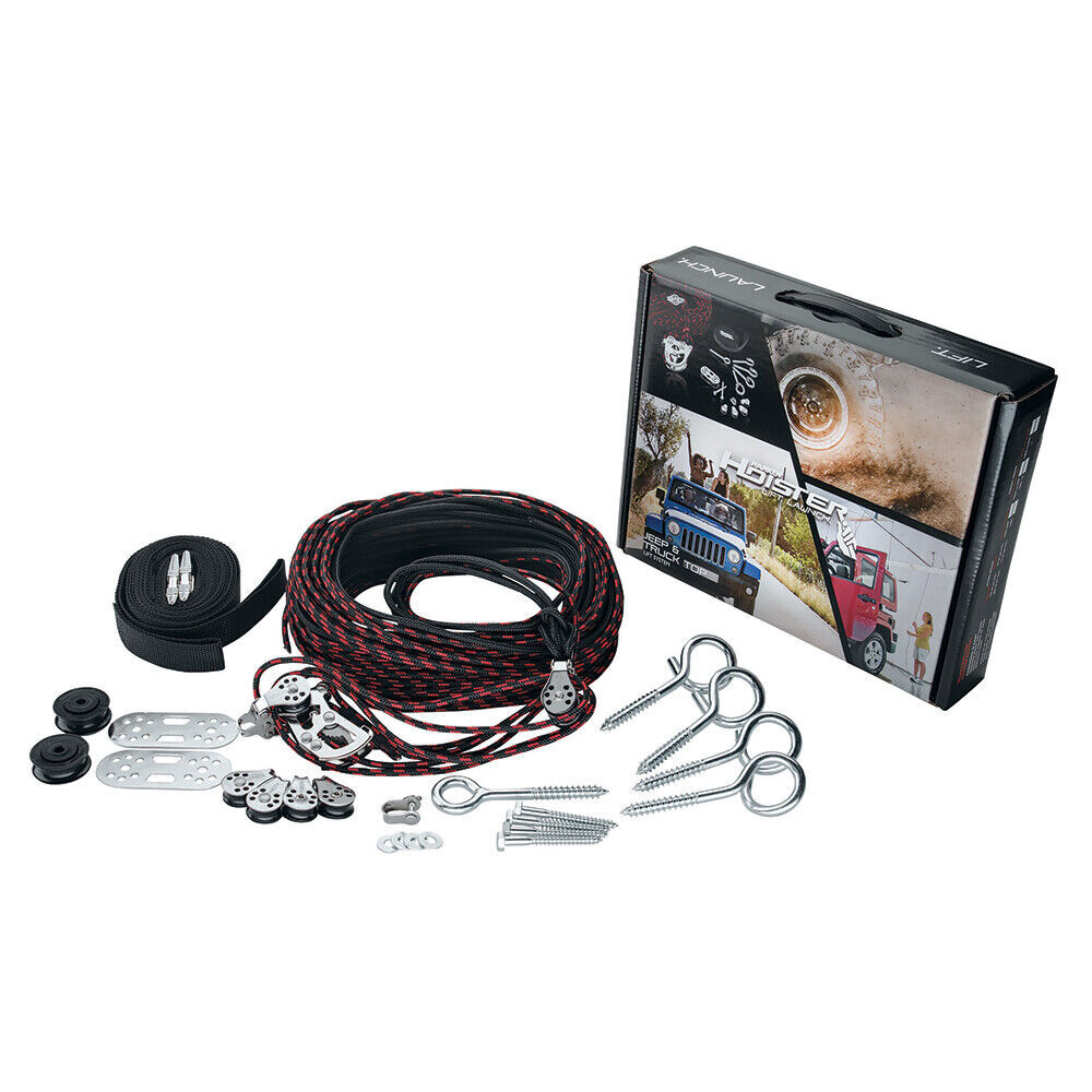 Harken Hardtop Overhead Garage Storage Hoist for Jeep Wrangler and Ford