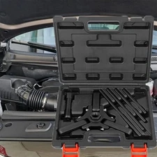 For GM Chrysler Dodge Harmonic Balancer Puller Kit Removing Repairing Tool 9PCS