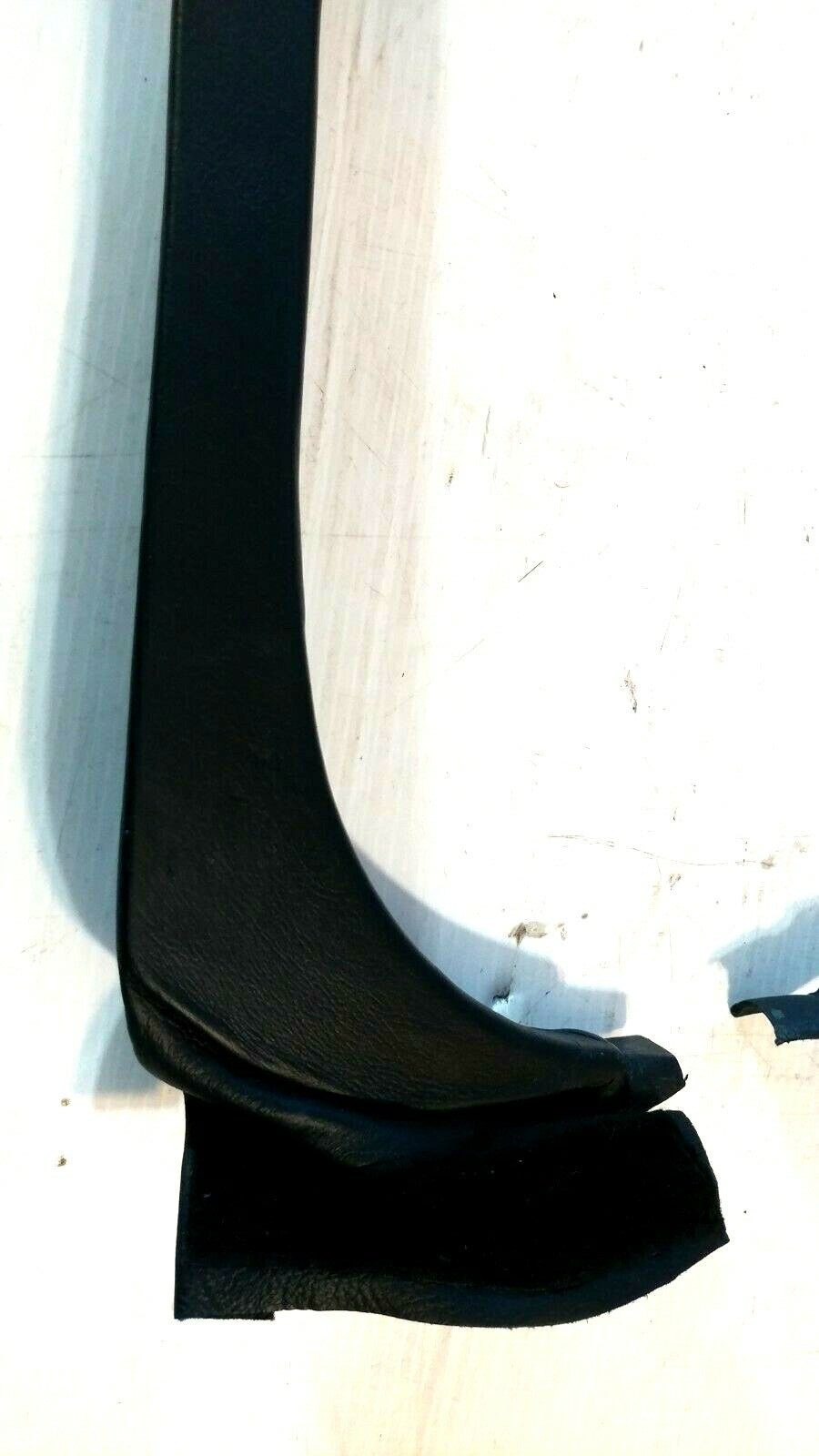 81 - 99 ROLLS ROYCE SILVER SPUR LEATHER a PILLAR MOULDING TRIM BUNDLE black