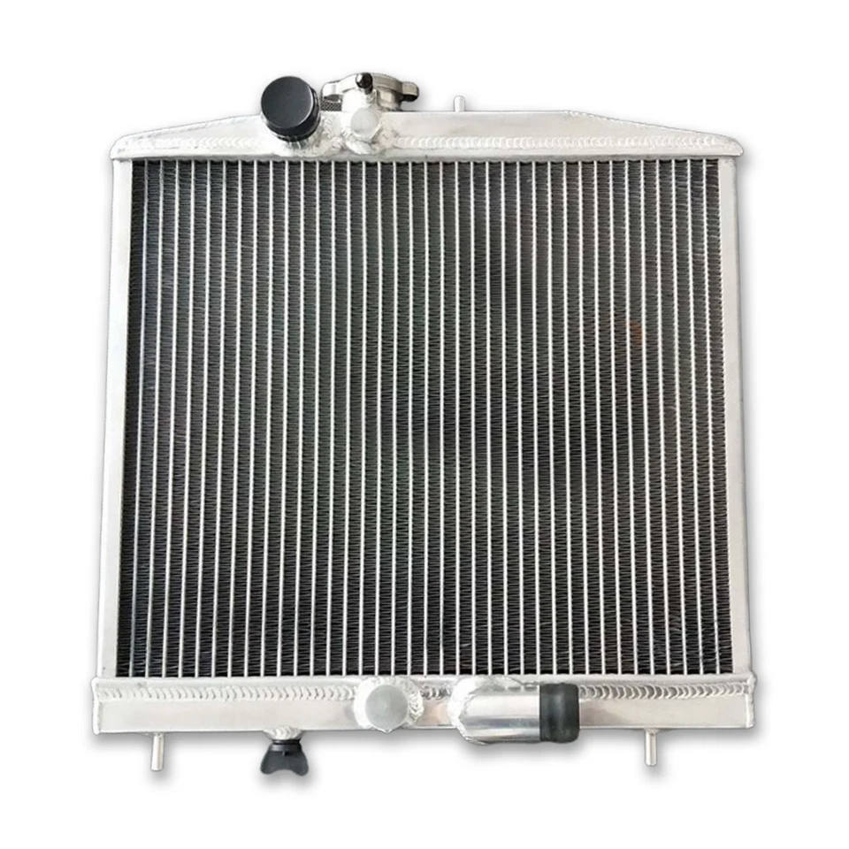 Radiador de aluminio + ventilador para Honda Civic EG con K Swap K20 1992-1995 K-Swap Foto 3 de 4