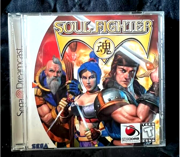Jeu Soul Fighter Pour Sega Dreamcast - Version Française En Bon état, Jeu Rétro Complet