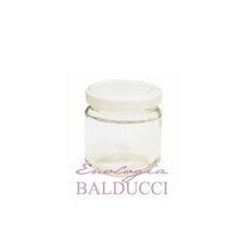 N°40 Vasetti in vetro 106ml con capsula per confetture-marmellate-conserve-pesto