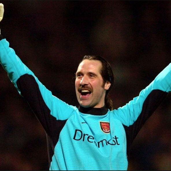BNWT David Seaman Arsenal 2000/2001 Goalkeeper (GK) Shirt - Signed