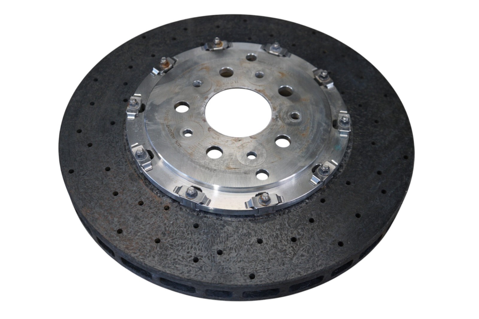 2009 - 2014 FERRARI CALIFORNIA REAR CARBON CERAMIC BRAKE DISC ROTOR PAIR OEM