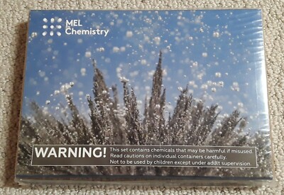 MEL Chemistry Science Kit - Iron - Homeschool Lab Experiment New SEALED 22