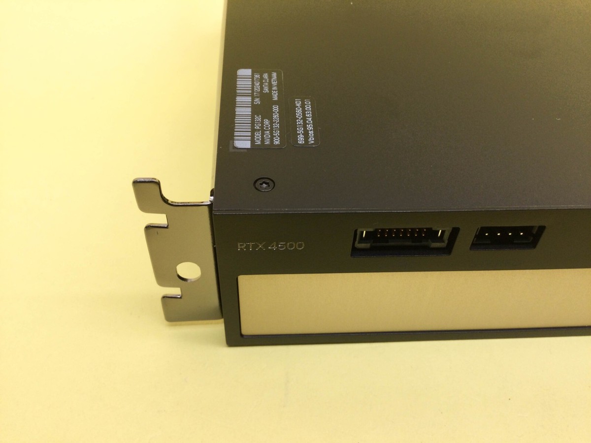 NVIDIA RTX 4500 Ada Generation 24GB GDDR6 PCIe 4.0 x16