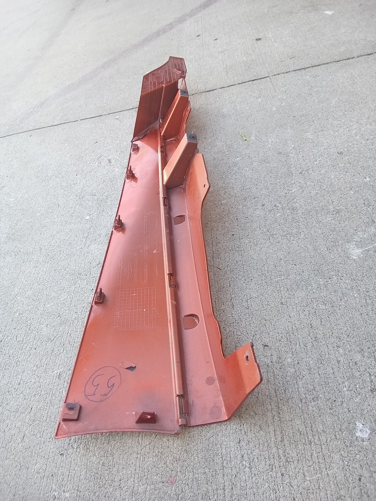 2020 17 18 19 21 22 McLaren GT Left Lower Rear Rocker Panel 22AC865GP (55)
