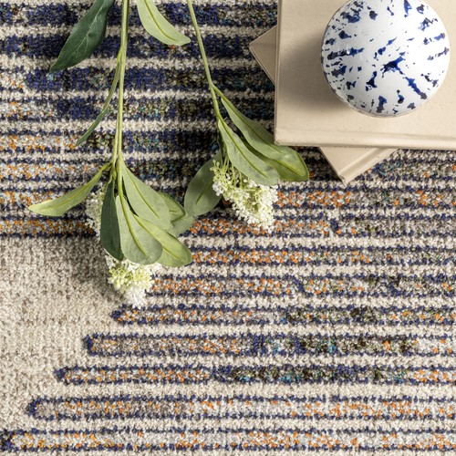 nuLOOM Adrienne Durable Abstract Contemporary Area Rug in Grey - Picture 7 of 7