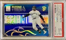 POP1 Willie Mays 2005 Donruss Elite Passing The Torch 0866/1,000 PSA 10