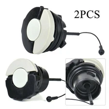 2pcs Fuel Gas & Oil Filler Cap Replacement For Stihl Chainsaw MS260 MS381