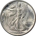 1943-P Walking Liberty Half PCGS MS63 Rattler Holder Nice Eye Appeal