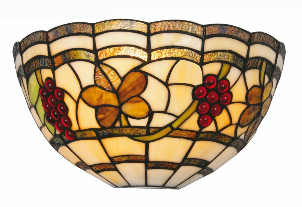 Wall Light Antique Grapes Oaks Lighting OT 6018 WB