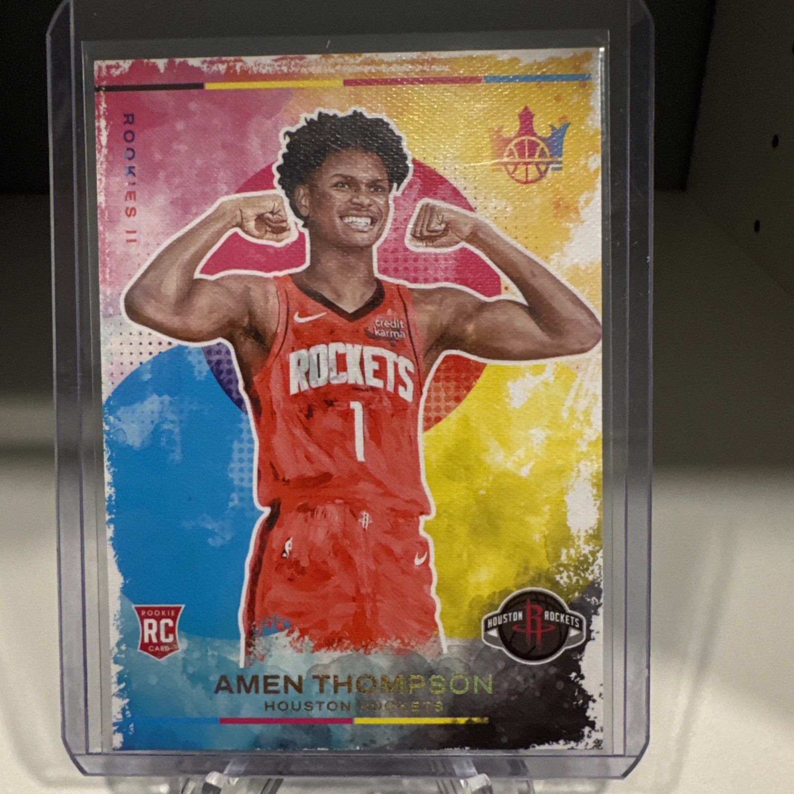 2023-24 Panini Court Kings - Rookies II Amen Thompson #114 (RC)