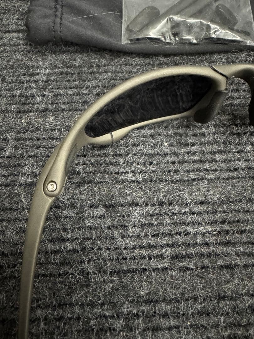 Refurbished Oakley Juliet X Metal Sunglasses Black Mirror Lens image 6