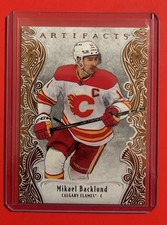 2025-26 UD Artifacts Hockey Mikael Backlund Copper 08/75