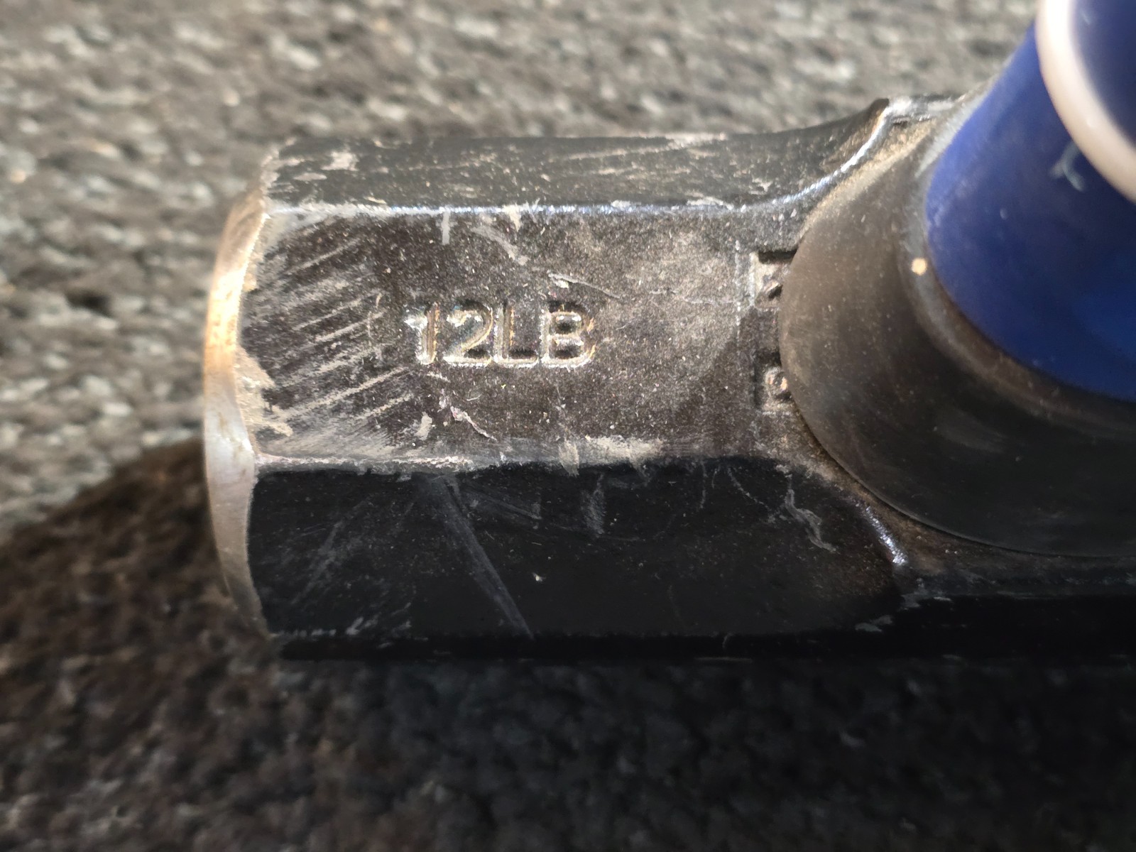 Cornwell Tools bluePOWER® CTGSLH12 12lb Sledge Hammer Double Face Steel Head