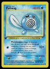 Pokemon Card - Poliwag 1st Edition Italian Base Set 59/102 Common