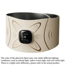 Electric Infrared Heated Waist Belt Vibration Massage for Lower Back Pain Relief