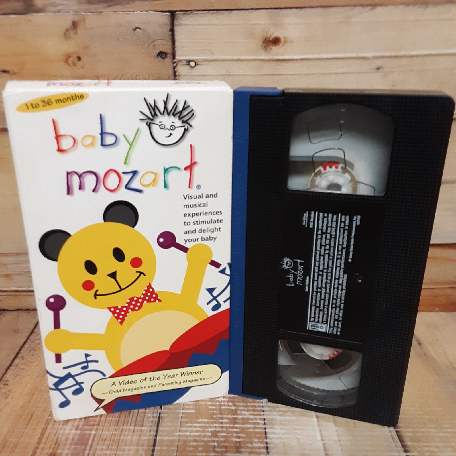 Baby Mozart VHS Used Infant Baby Toddler Educational Classical Music