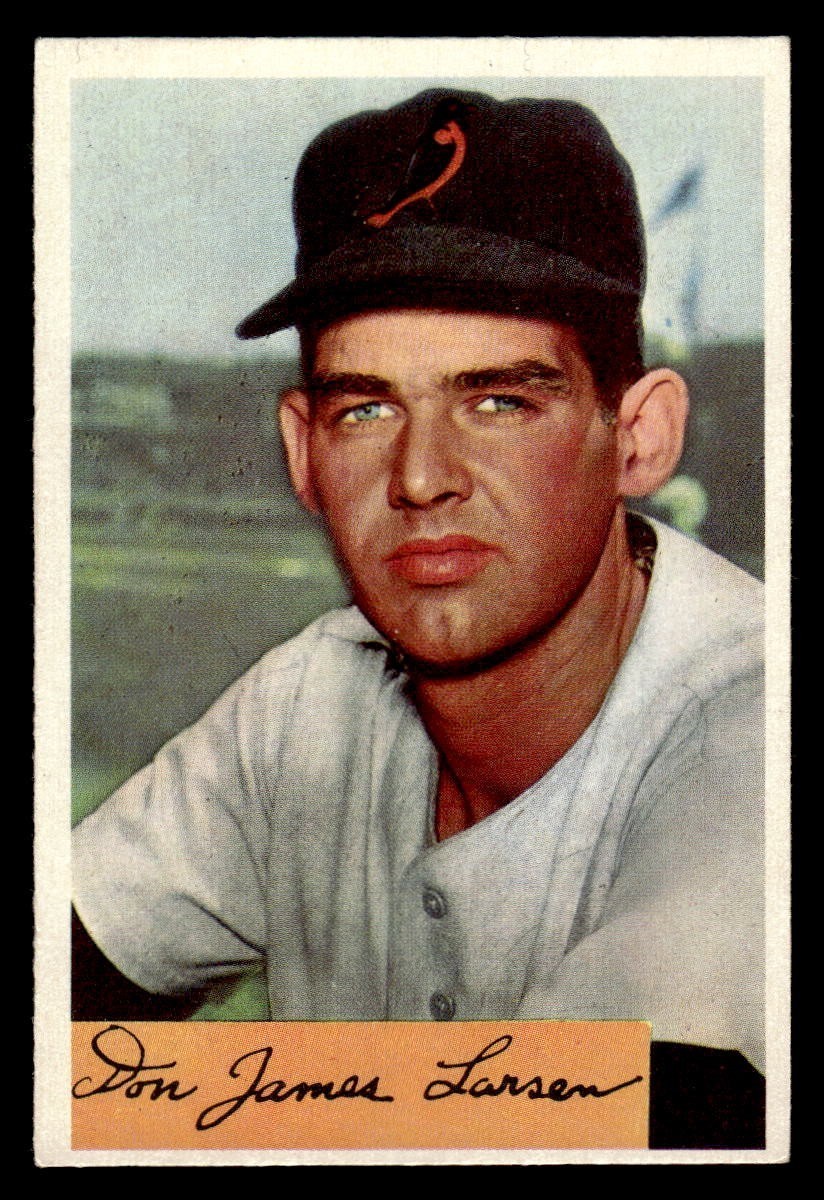 1954 Bowman Baseball #101 Don Larsen EX *k2